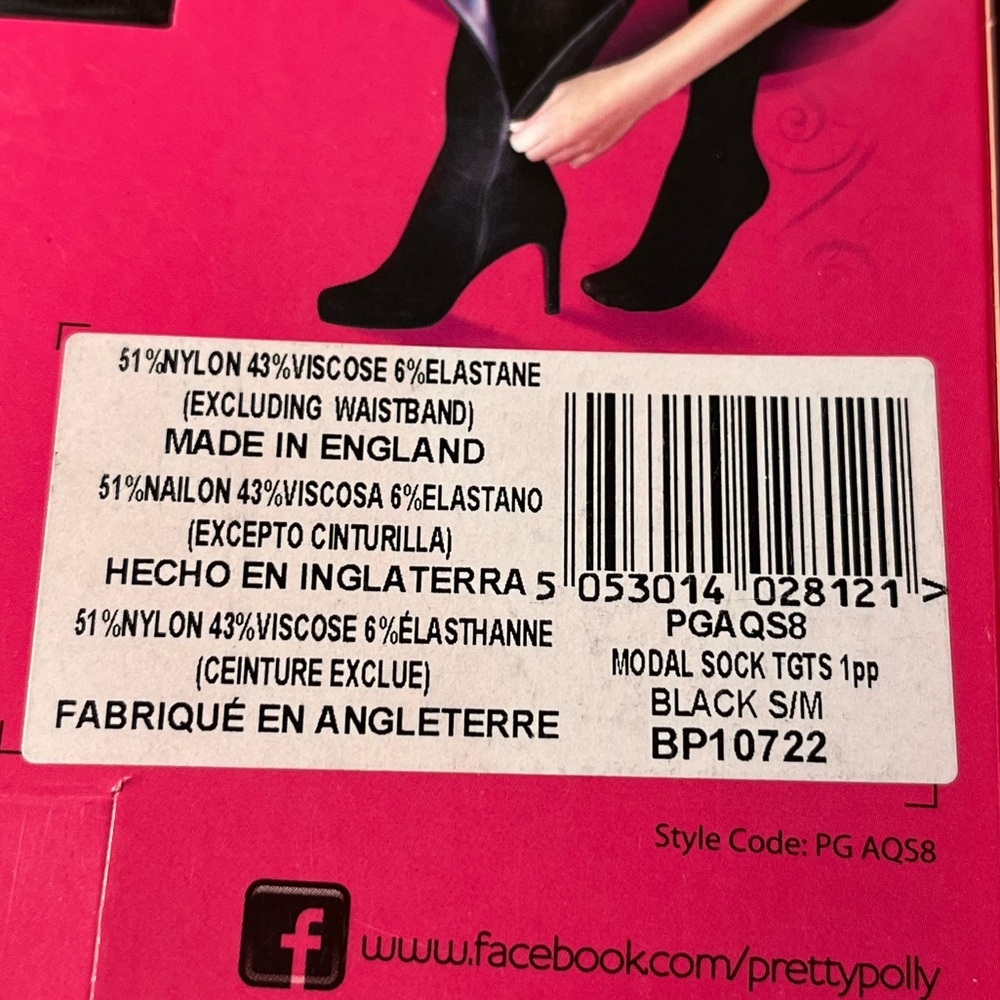 Pretty Polly Pink Secret Socks - Picture 9 of 9